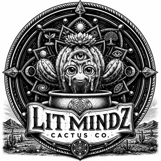Black and White Logo Sticker